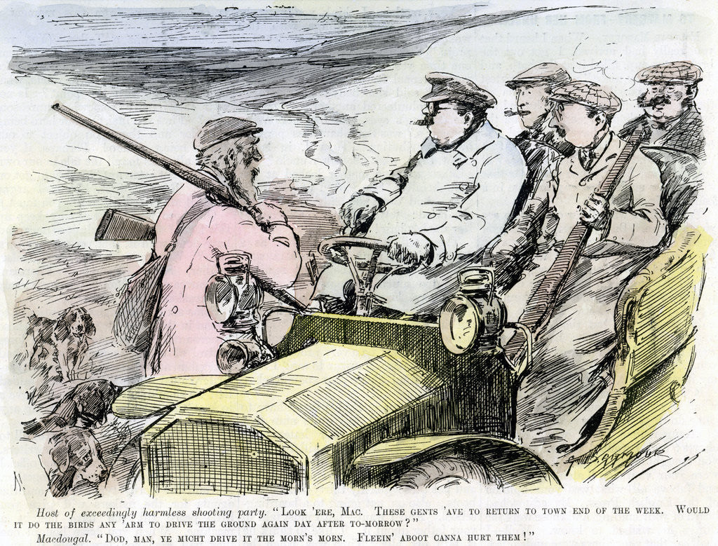 Detail of Shooting Party by Anonymous