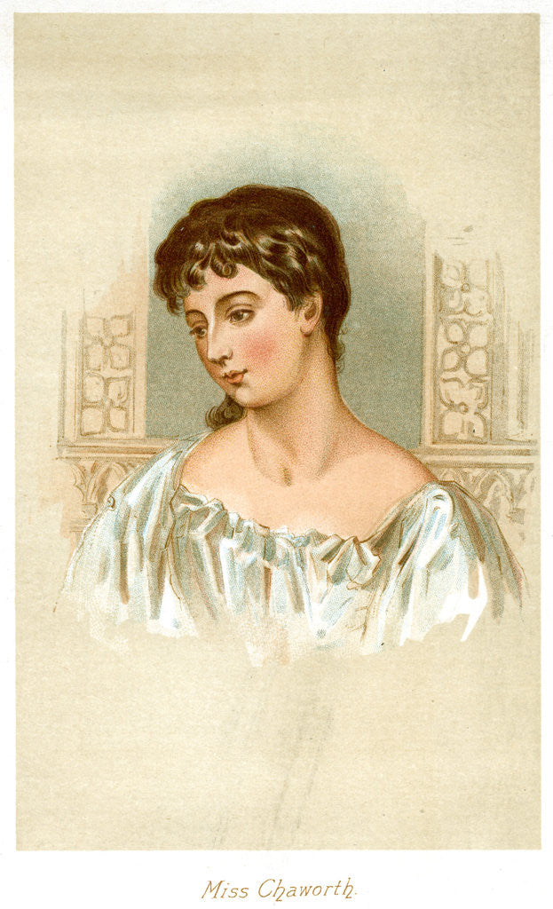 Detail of Miss Chaworth by Anonymous