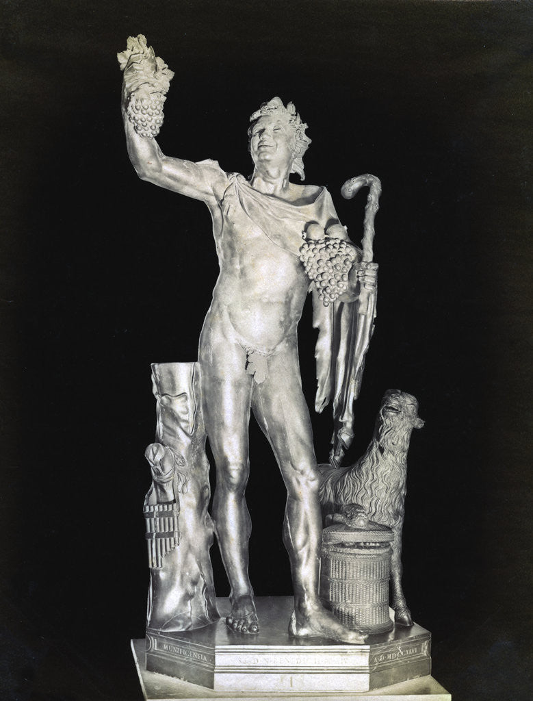 Detail of The Laughing Faun, 2nd century BC by Anonymous
