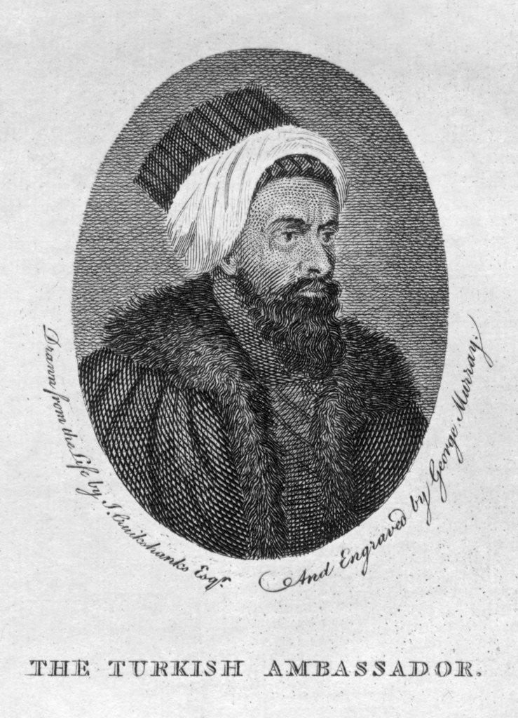 Detail of The Turkish Ambassador by George Murray