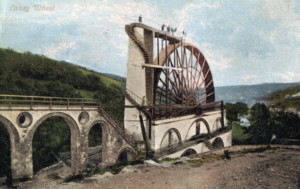 Detail of Laxey Wheel, Isle of Man by E Florian