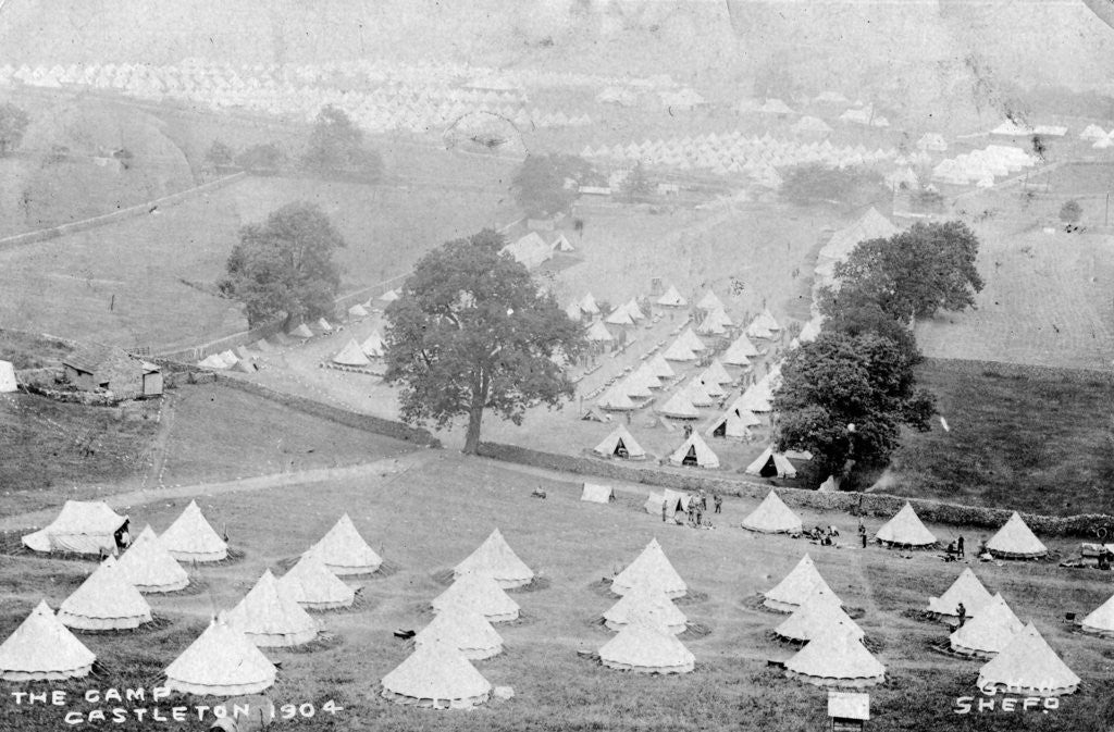 Detail of Tents at Castleton by Shefo