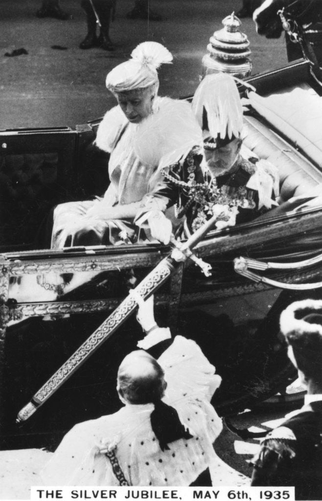 Detail of King George V's Silver Jubilee by Anonymous