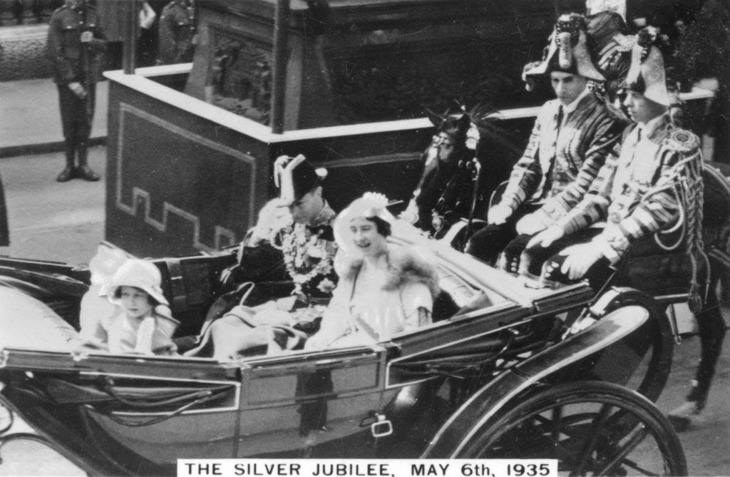 Detail of King George V's Silver Jubilee by Anonymous