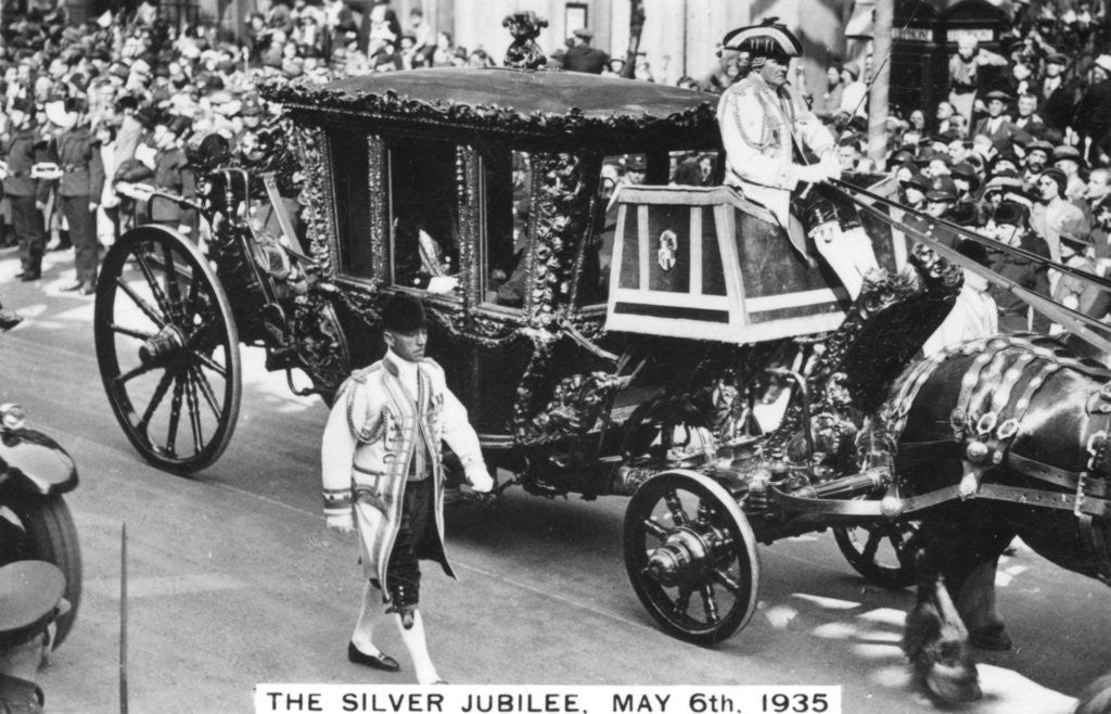 Detail of King George V's Silver Jubilee by Anonymous