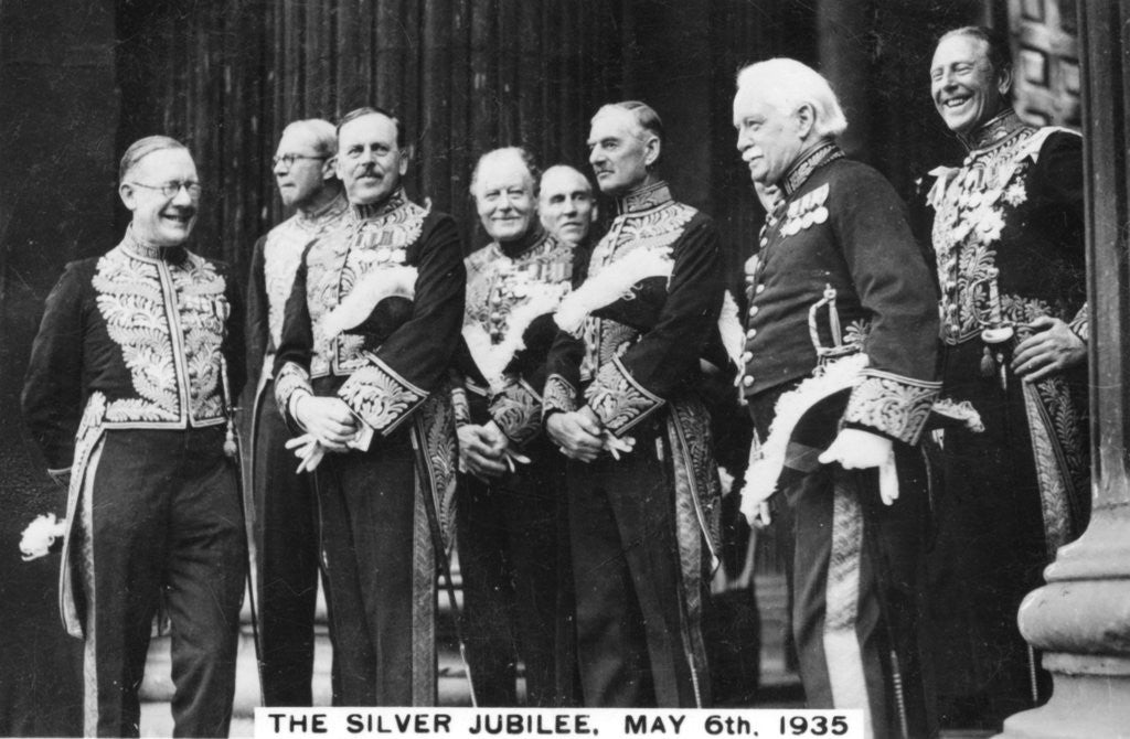 Detail of King George V's Silver Jubilee by Anonymous