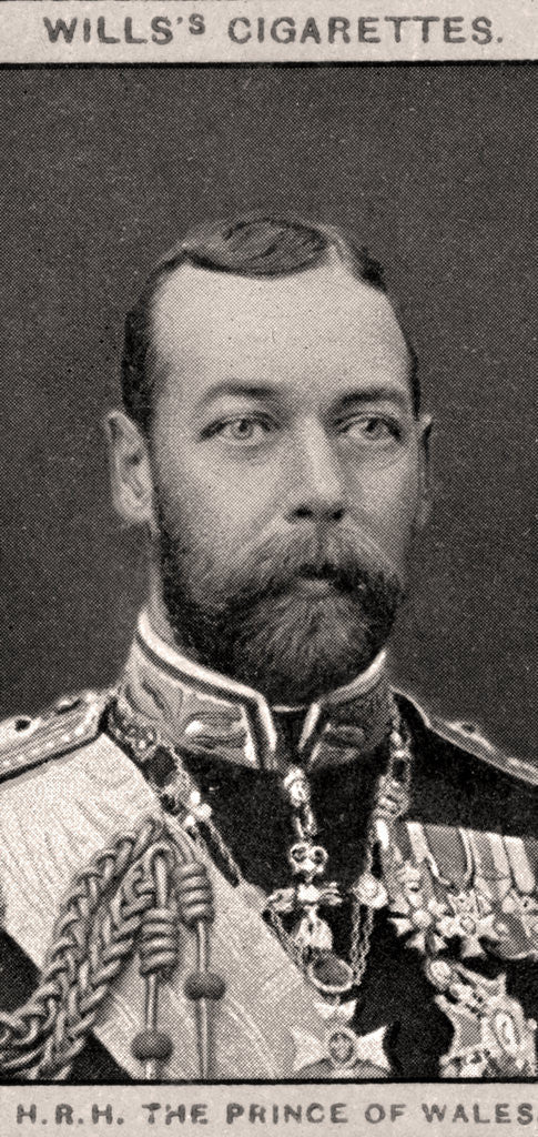 Detail of H.R.H The Prince of Wales by WD & HO Wills