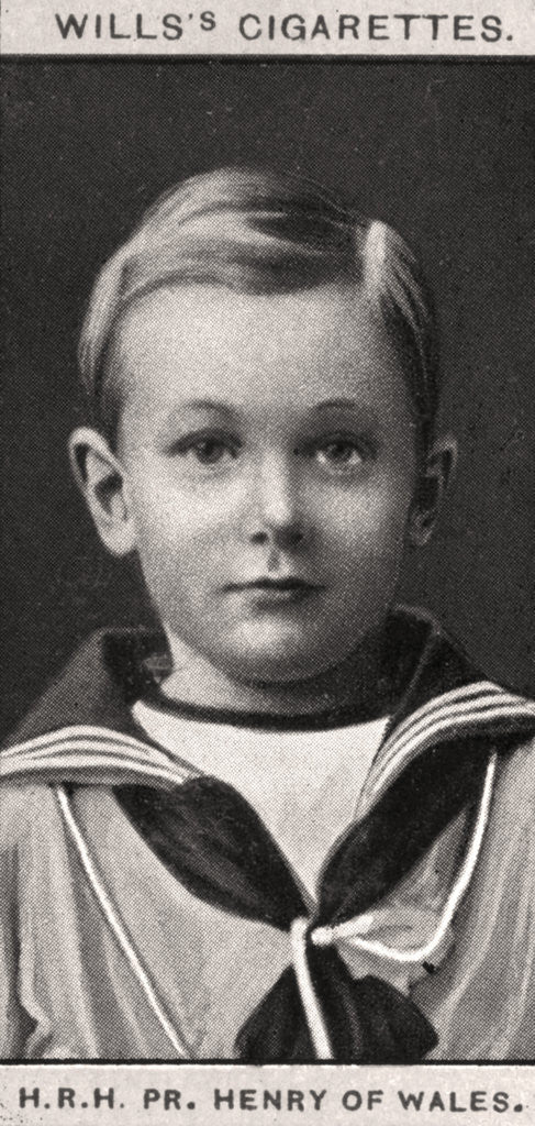 Detail of H.R.H Henry of Wales by WD & HO Wills