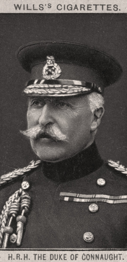 Detail of H.R.H The Duke of Connaught by WD & HO Wills