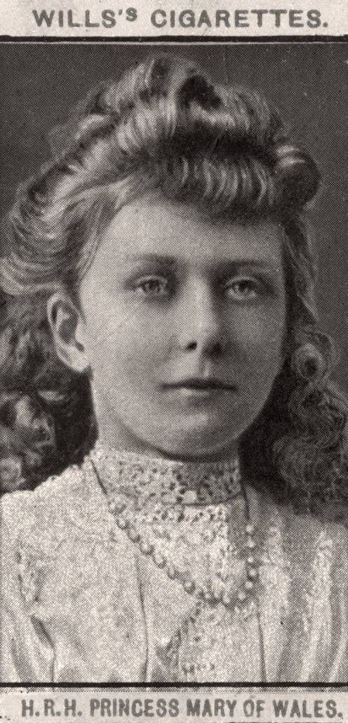 Detail of H.R.H Princess Mary of Wales by WD & HO Wills