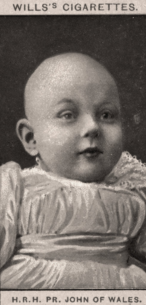 Detail of H.R.H, P.R, John of Wales by WD & HO Wills