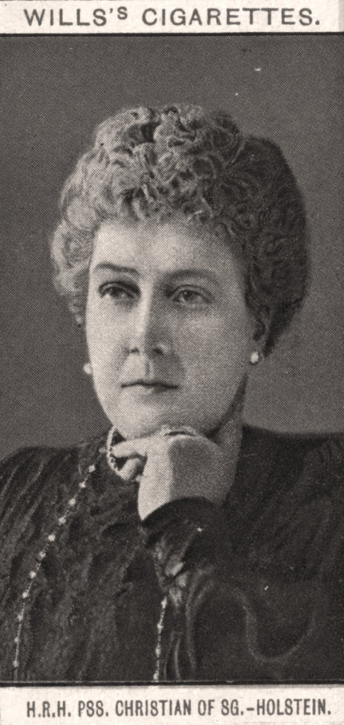 Detail of Princess Christian of Schleswig-Holstein by WD & HO Wills
