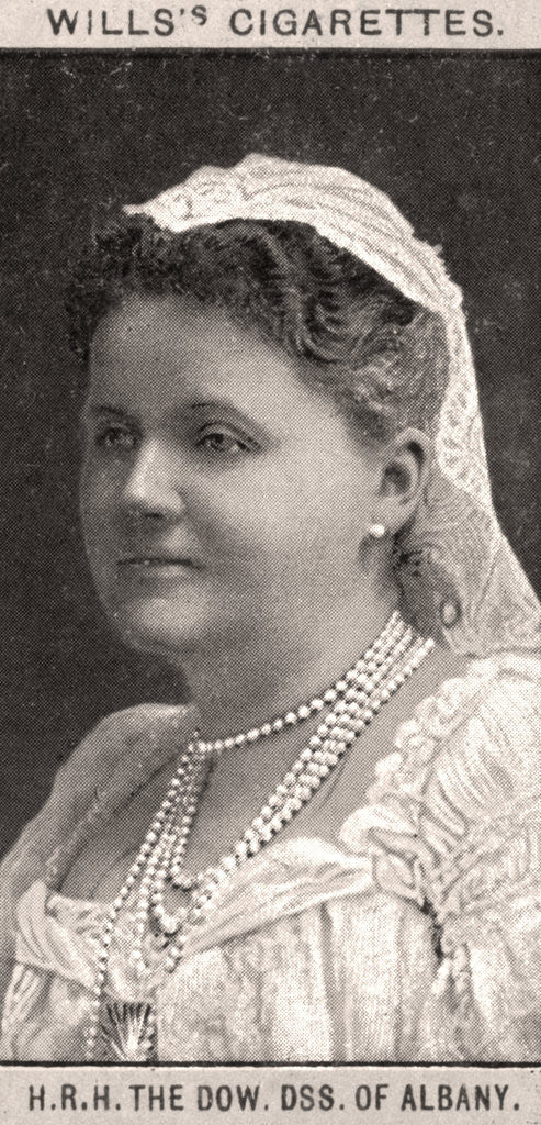 Detail of H.R.H, The Dow, DSS. Of Albany by WD & HO Wills