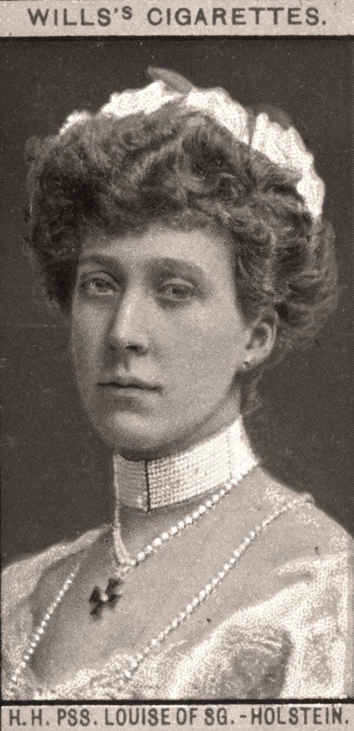 Detail of H.H, PSS. Louise of SG-Holstein by WD & HO Wills