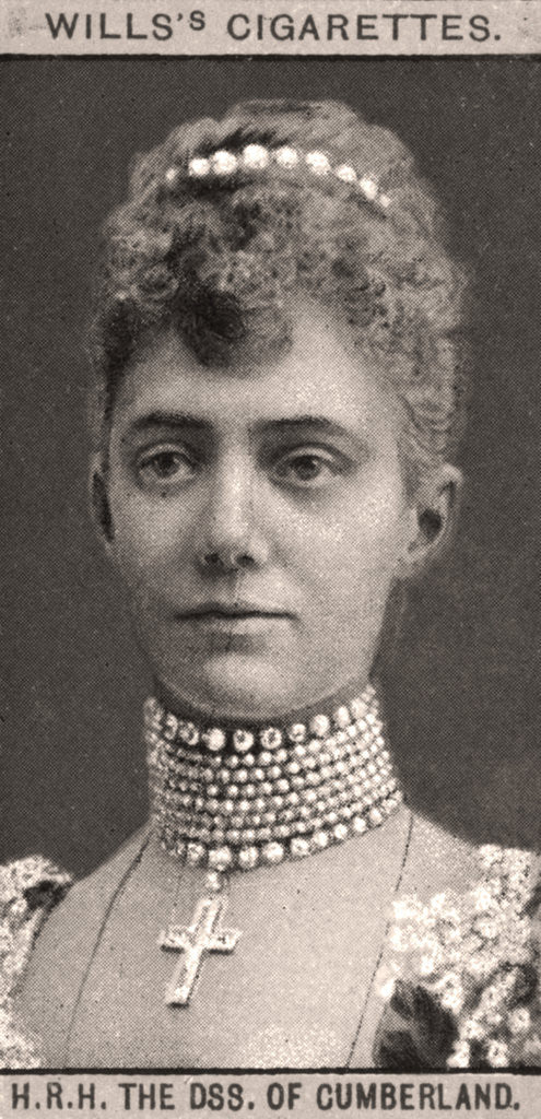 Detail of H.R.H, The DSS. Of Cumberland by WD & HO Wills