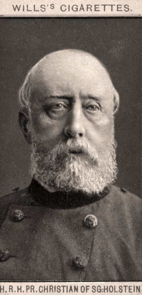 Detail of H.R.H, PR. Christian of SG-Holstein by WD & HO Wills