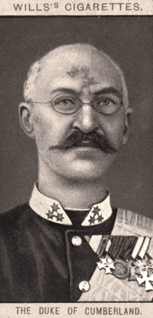 Detail of The Duke of Cumberland by WD & HO Wills