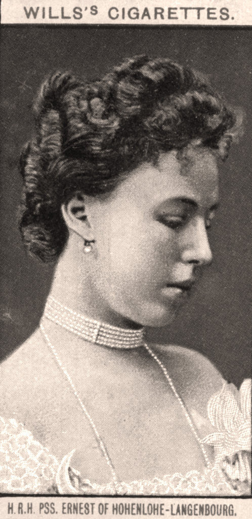 Detail of H.R.H, PSS. Ernest of Hohenlohe-Langenbourg by WD & HO Wills