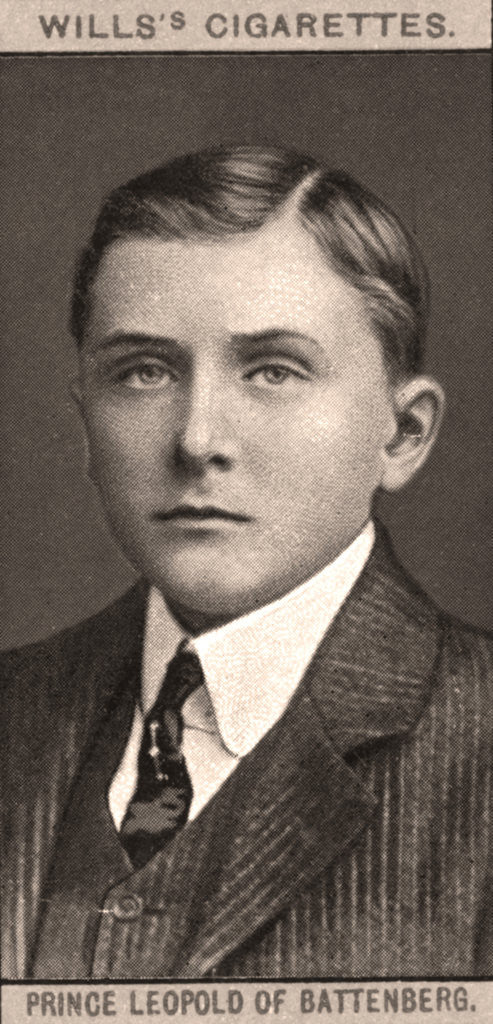 Detail of Prince Leopold of Battenberg by WD & HO Wills