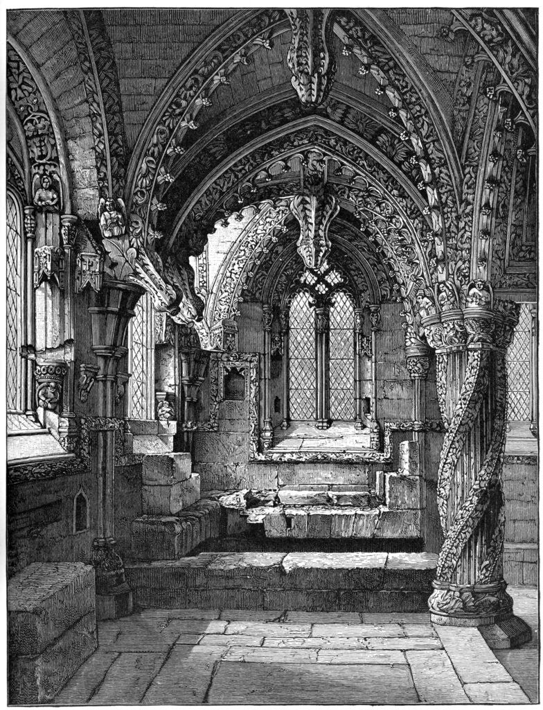 Detail of South-east corner of the Lady Chapel, Rosslyn Chapel, Scotland by Anonymous