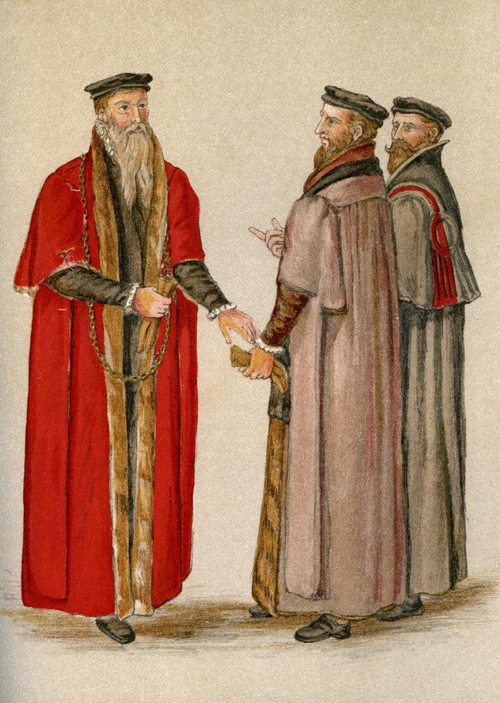 Detail of Lord Mayor and Aldermen by Anonymous