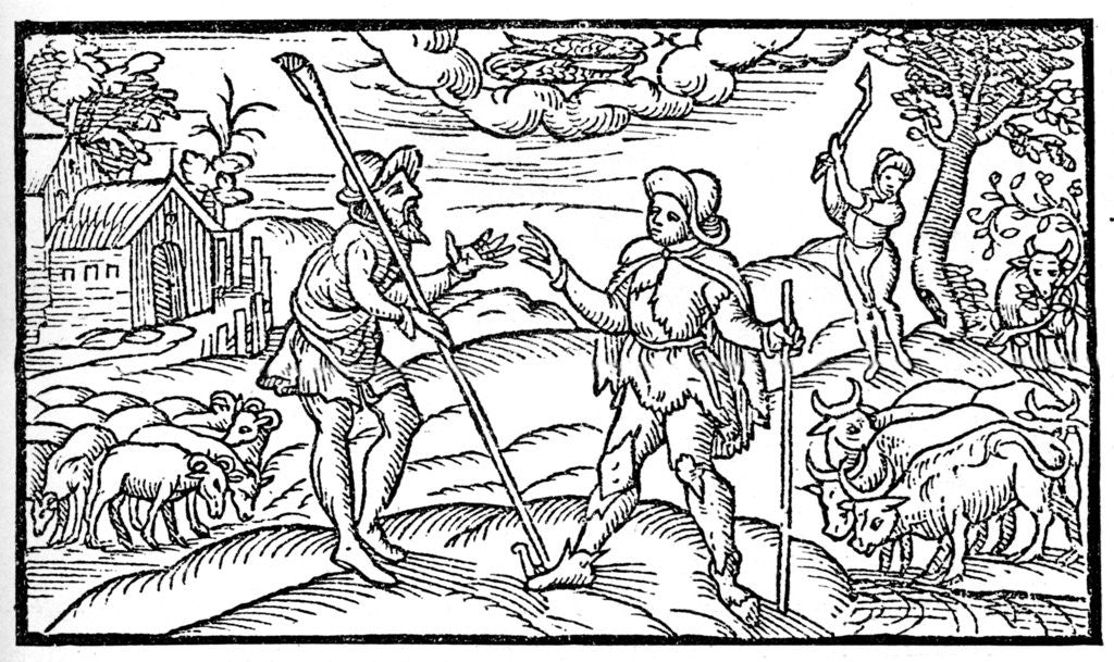 Detail of February by Anonymous