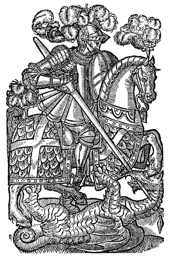 Detail of The Redcrosse Knight by Anonymous