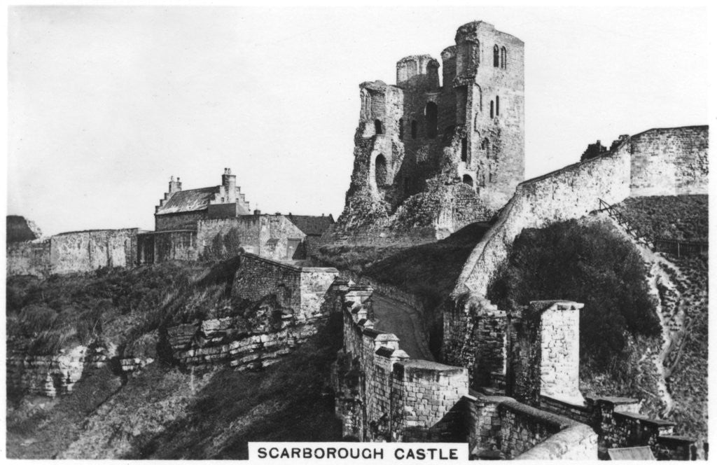 Detail of Scarborough Castle by Anonymous