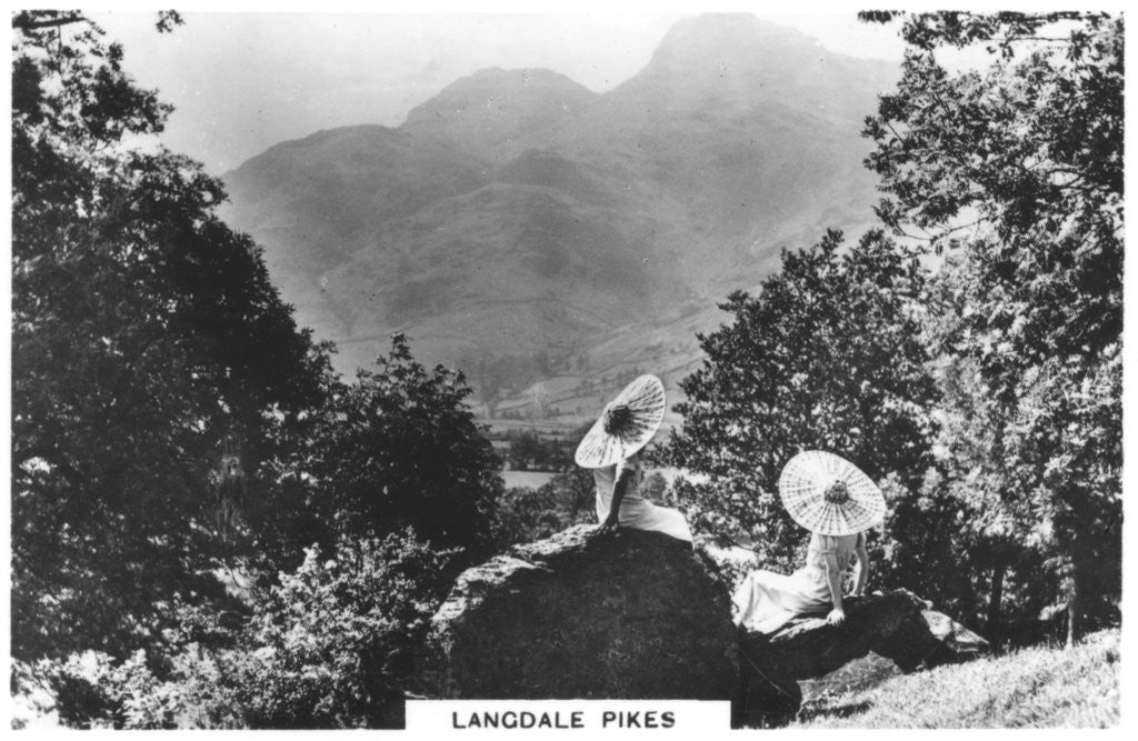 Detail of Langdale Pikes, Cumbria by Anonymous
