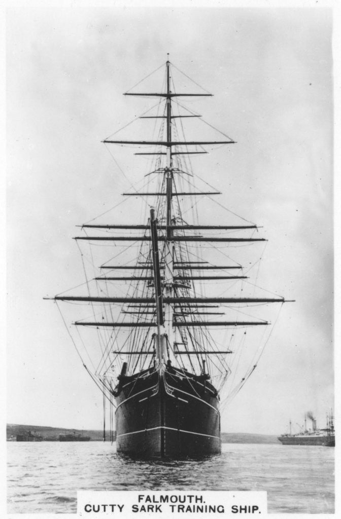 Detail of 'Cutty Sark', Falmouth by Anonymous