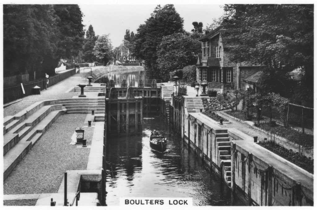 Detail of Boulters Lock by Anonymous
