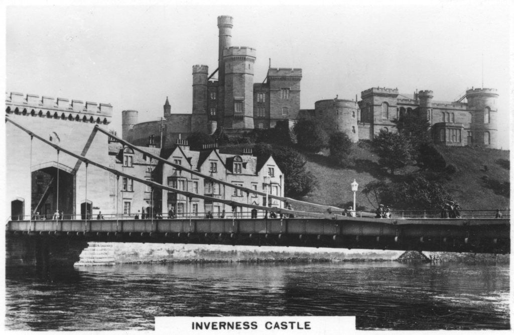 Detail of Inverness Castle by Anonymous