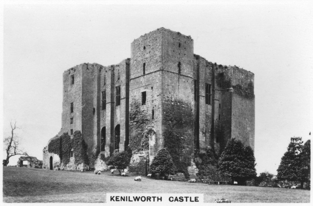 Detail of Kenilworth Castle, Warwickshire by Anonymous