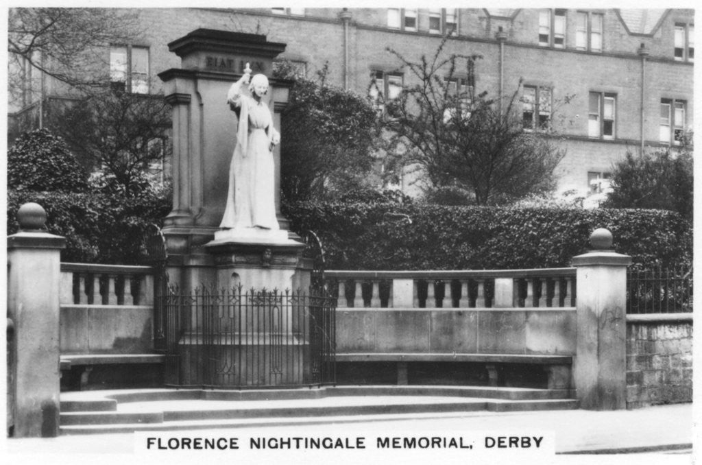 Detail of Florence Nightingale memorial, Derby by Anonymous