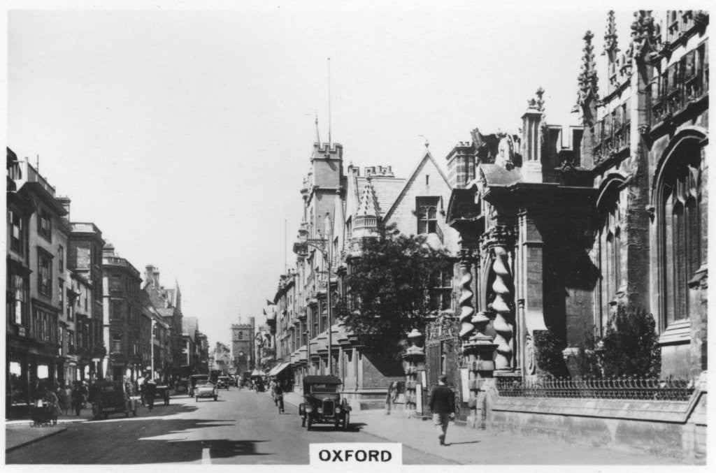 Detail of Oxford by Anonymous