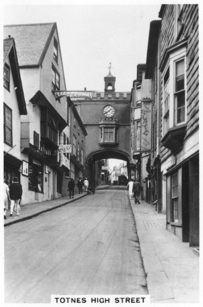 Detail of Eastgate, Totnes High Street, Devon by Anonymous