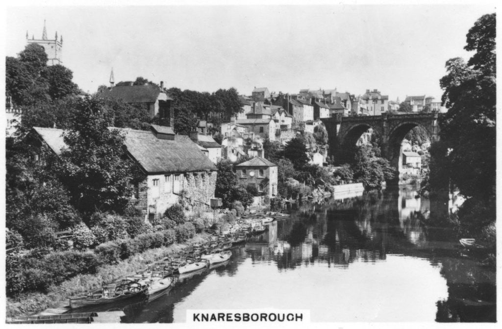 Detail of Knaresborough, North Yorkshire by Anonymous