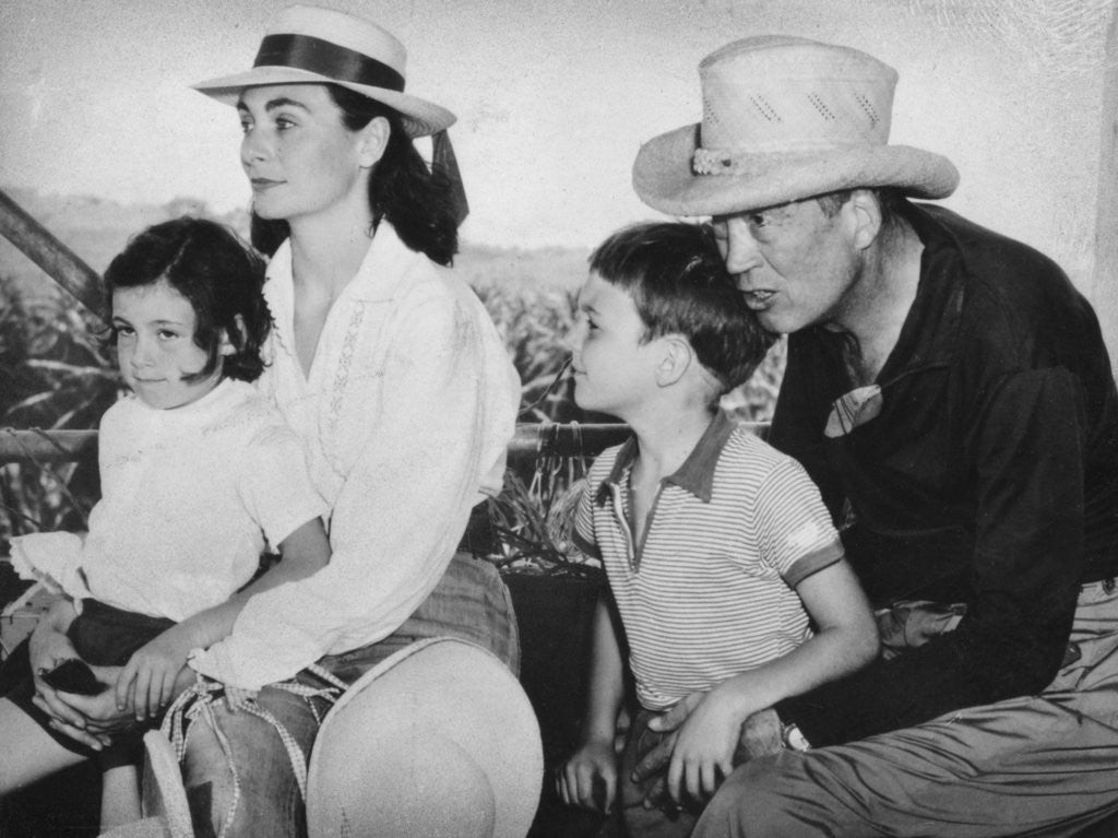 Detail of John Huston (1906-1987), American film director and actor by Anonymous