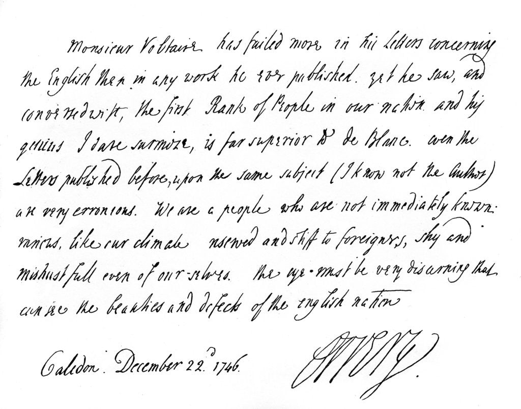 Detail of Extract of a letter from Lord Orrery to Dr Birch by John Boyle