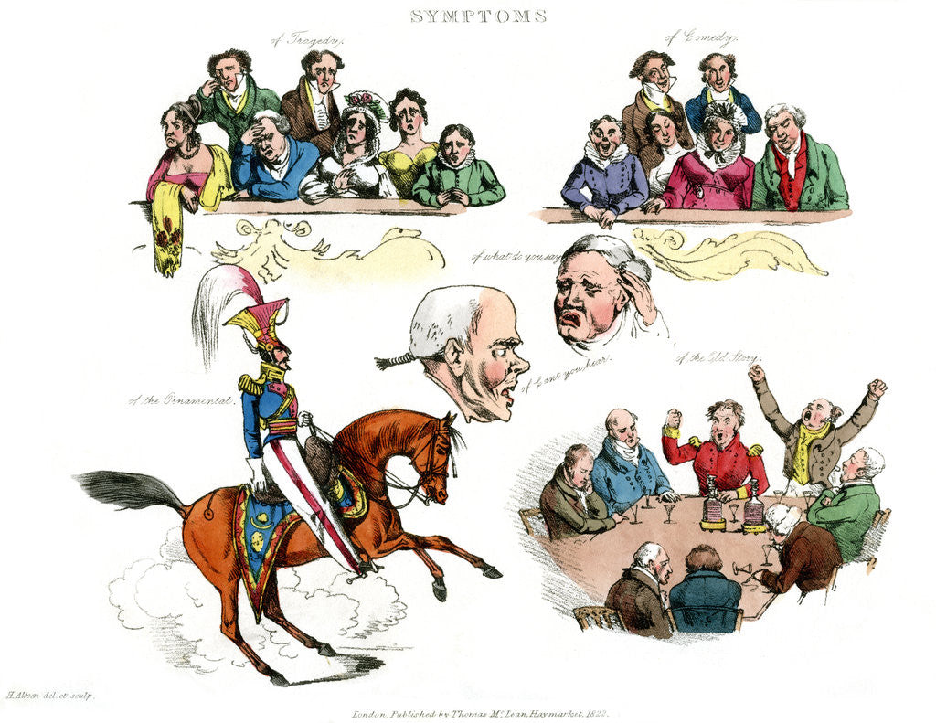 Detail of Symptoms of Being Amused by Henry Thomas Alken