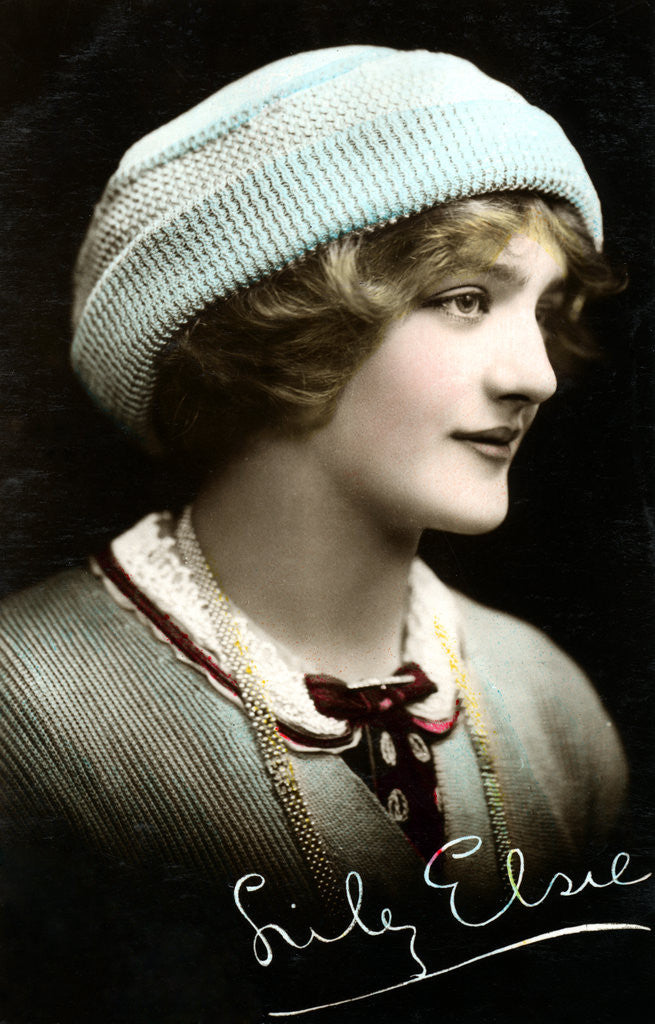 Detail of Lily Elsie (1886-1962), English actress by Rotary Photo