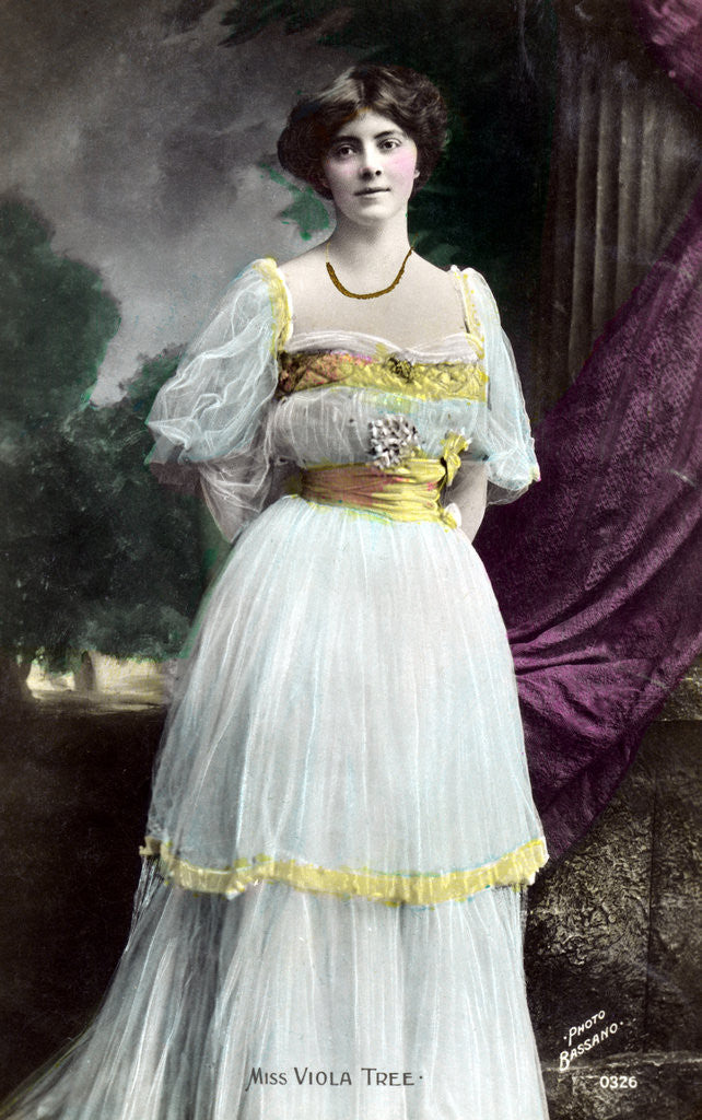 Detail of Viola Tree (1885-1938), English actress by Bassano Studio