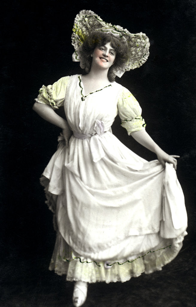 Detail of Marie Studholme (1875-1930), English actress by Foulsham and Banfield
