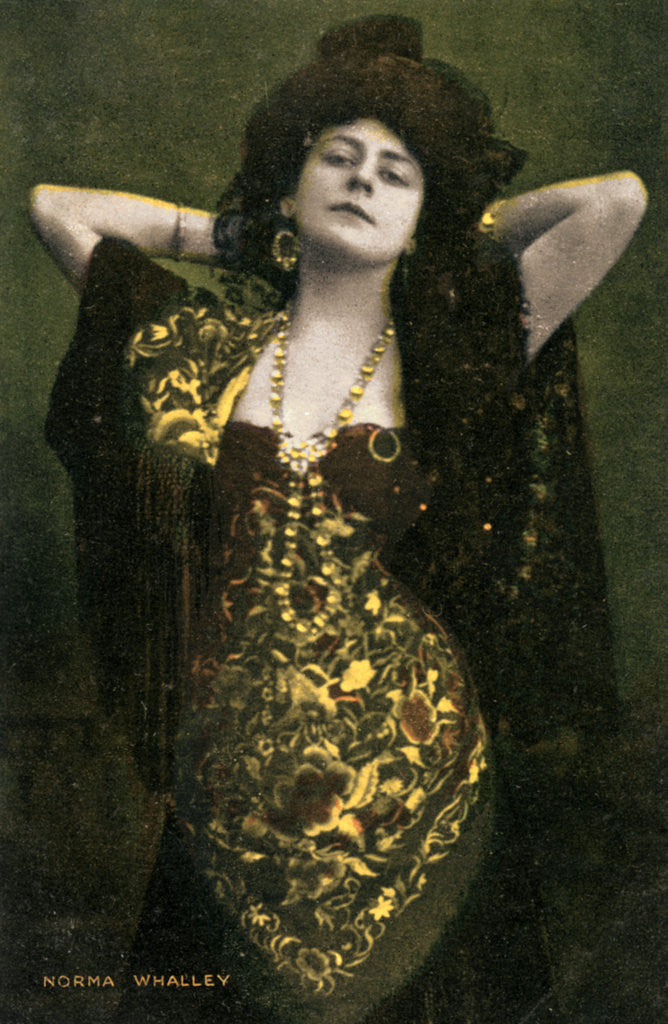 Detail of Norma Whalley, Australian actress by Miller and Lang