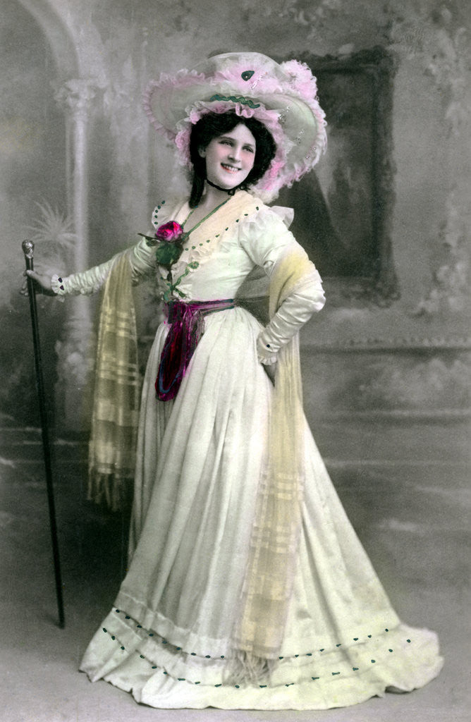 Detail of Zena Dare (1887-1975), English actress by Rotary Photo