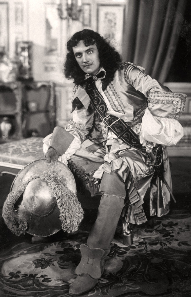 Detail of Henry Ainley (1879-1945), English actor by Foulsham and Banfield