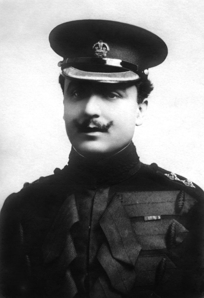 Detail of Robert Evett (1874-1949), English actor and theatre manager by FW Burford