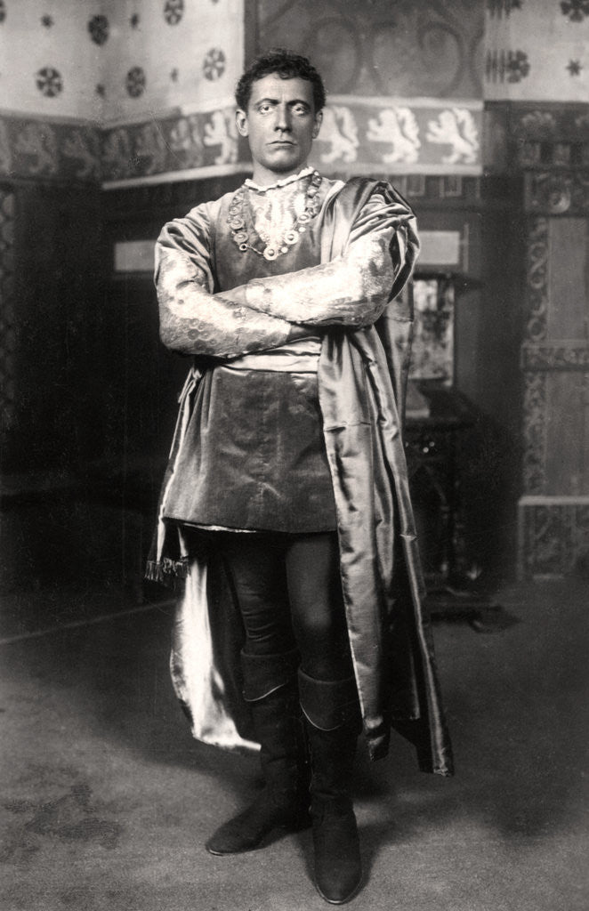 Detail of Lewis Waller (1860-1915), English actor and theatre manager by Foulsham and Banfield