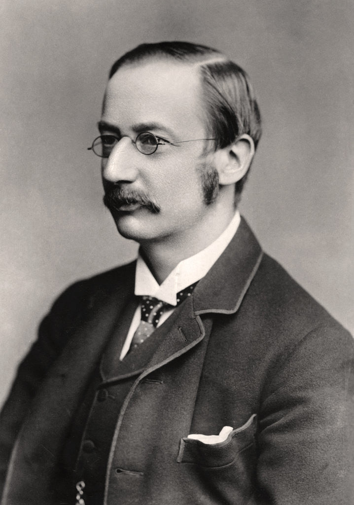 Detail of Sir Frederick Bridge (1844-1924), English composer by Rotary Photo