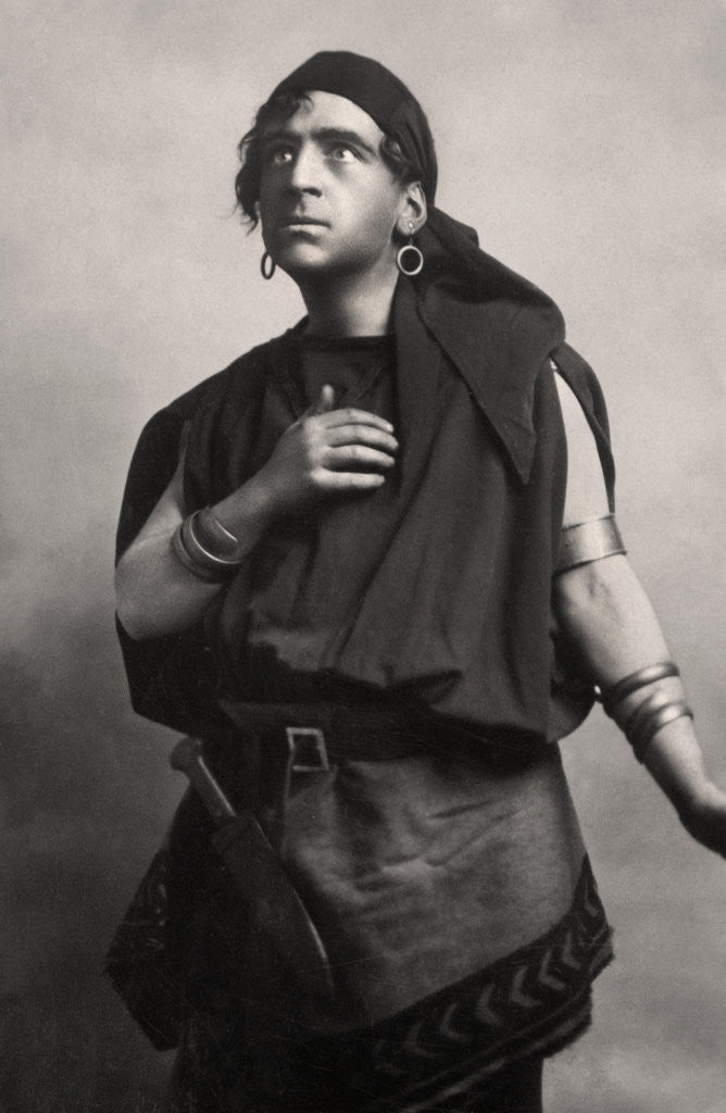 Detail of James Hearn, actor by FW Burford